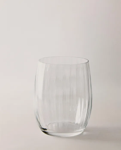 Склянка зі скла Bohemia Crystal з лініями 9260401 фото