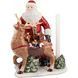 Порцеляновий свічник &laquo;Св. Миколай і Олень&raquo; &ndash; Christmas Toys Memory 14-8602-6549 фото 1