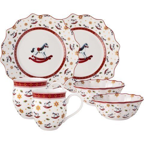 Порцеляновий сніданковий набір для 2 осіб Toy's Delight 14-8585-7289 фото