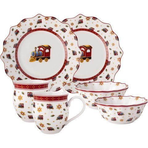 Порцеляновий сніданковий набір для 2 осіб Toy's Delight 14-8585-7288 фото