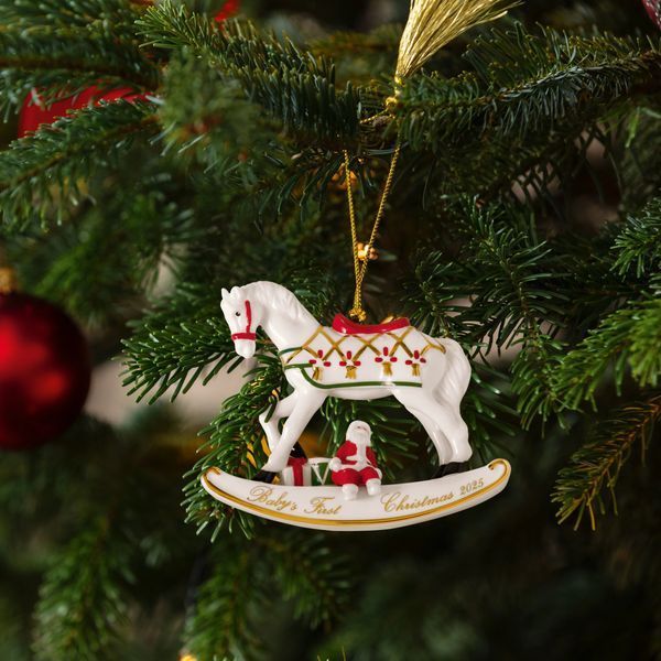 Підвісна прикраса "Кінь-гойдалка" Christmas Classics 2025 14-8675-4349 фото