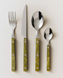 Набір із 4 столових приборів з акриловою ручкою 6242311 фото 1