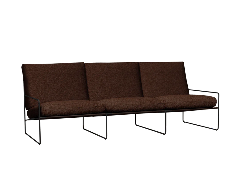 Тримісний диван Desert Black Pure Boucl&eacute; 1104272765 фото