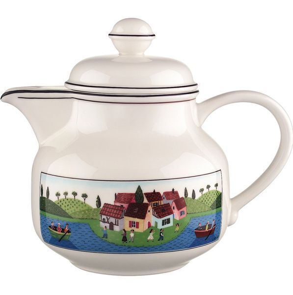 Набір обідньо-кавовий з порцеляни Design Naif від Villeroy & Boch, 6 осіб 10-2337-2626/SET фото