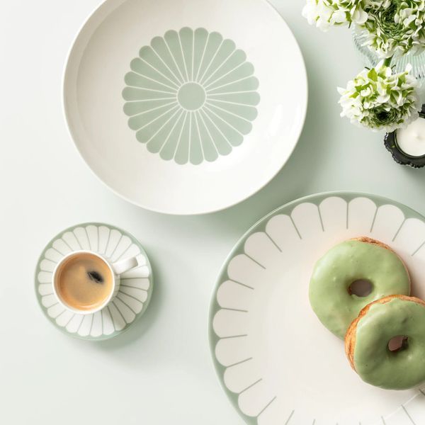 Блюдце для чашки еспресо Villeroy & Boch Fleur Vert 10-4550-1430 фото