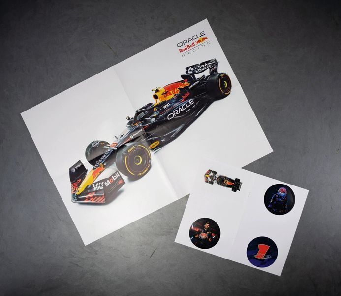 Адвент-календар Oracle Red Bull Racing F1 RB21 &mdash; модель боліда для складання, масштаб 1:43 RB21 фото