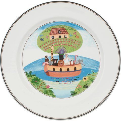 Обідня тарілка &laquo;Ноїв ковчег&raquo; Naif Villeroy & Boch 10-2337-2623 фото