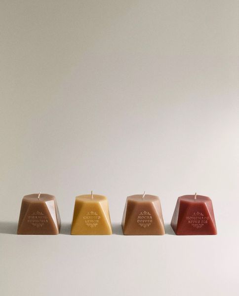 Набір ароматичних свічок Gourmet (4 шт.) &mdash; 90 г ZARA 7475705 фото