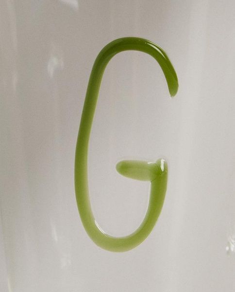 Чашка з боросилікатного скла з буквою &laquo;G&raquo; 5214210 фото