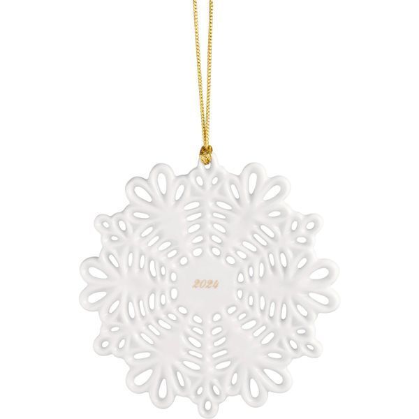 Порцелянова підвіска у вигляді сніжинки з колекції Annual Ornaments Christmas Classics від Villeroy & Boch. 14-8675-4347 фото