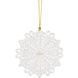 Порцелянова підвіска у вигляді сніжинки з колекції Annual Ornaments Christmas Classics від Villeroy & Boch. 14-8675-4347 фото 1