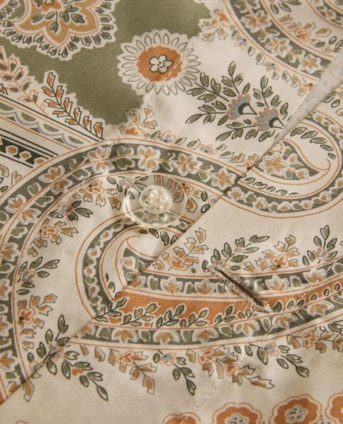 Підковдра з сатинової бавовни, візерунок paisley ZARA 5147088 фото