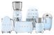 Набір для кави та сніданку SMEG 50&rsquo;s Retro Style&nbsp; DCF02PBEU + TSF01PBEU + KLF04PBEU + MFF11PBEU + CJF01PBEU + CGF01PBEU фото