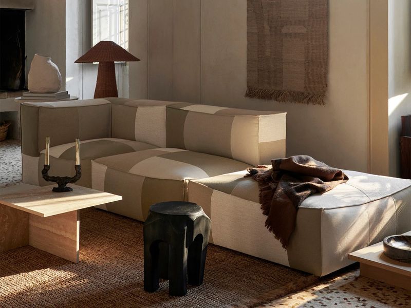 Диван Catena Large в оббивці Patchwork 1104267280 фото