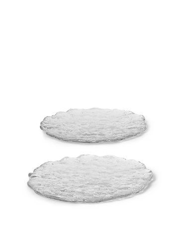 Скляні тарілочки Momento Glass Stones більші 1104267457 фото