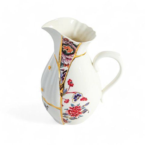 Глечик/ваза Kintsugi 09645 фото