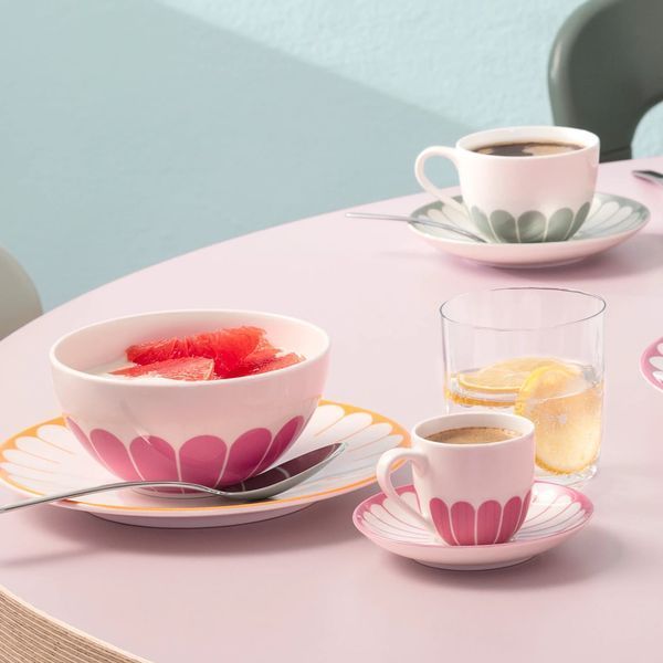 Чашка для еспресо з блюдцем 2 ел. Villeroy & Boch Fleur Cassis 10-4553-1410 фото