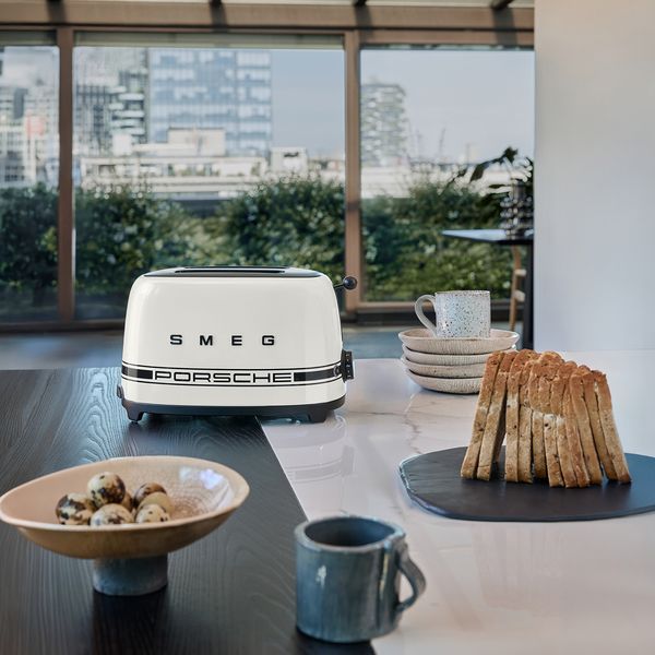 Тостер Porsche x SMEG&nbsp; TSF01PCWEU фото