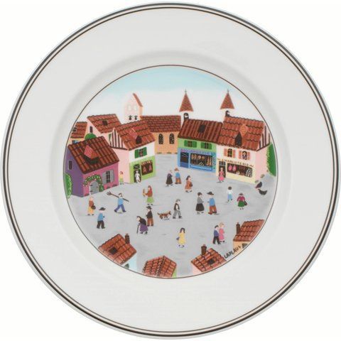 Салатна тарілка &laquo;Містечко&raquo; Naif Villeroy & Boch 10-2337-2645 фото
