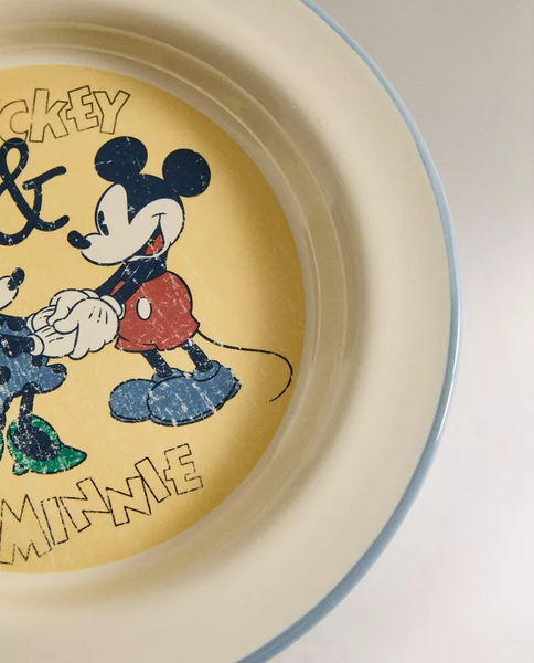 Дитяча керамічна тарілка Міккі Маус і Мінні Маус &copy;Disney 7606202 фото