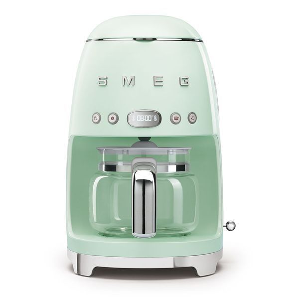 Набір для кави та сніданку SMEG 50&rsquo;s Retro Style&nbsp; DCF02PGEU + TSF01PGEU + KLF04PGEU + MFF11PGEU + CJF01PGEU + CGF01PGEU фото