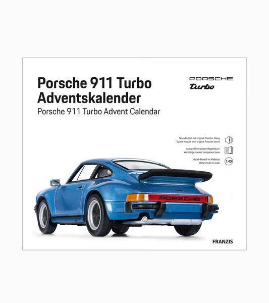Адвент-календар моделі Porsche 911 Turbo Franzis 019631672 фото